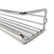 Unum Chrome Wall-Mount/Cabinet Door Spice Rack (x4) – Single Tier Hanging Spice Organizers/Racks for Pantry, Kitchen Wall/Cupboard, Over Stove, and Closet Door Storage – 11 3/8"L x 3"D x 2"H