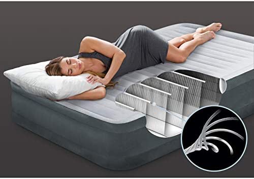 Intex Comfort Plush Elevated Dura-Beam Airbed with Internal Electric Pump Series