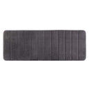 Lifewit 47.2" x 17.3" Bathroom Bath Runner Rug Long Soft Water Absorbant Memory Foam Rubber Back Anti-Slip Grey