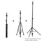 Borogo Wig Mannequin Head Tripod Stand with Carry Bag Hairdressing Training Head Holder for Cosmetology (A- Wig Tripod Stand)