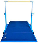 Z Athletic Adjustable Kip Bar and Gym Mat for Children's In Home Gymnastics Multiple Sizes and Colors