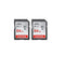 Sandisk Ultra 64GB 2‑Pack SDHC UHS-I Class 10 Memory Card