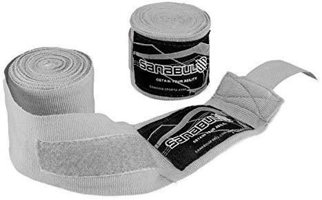 Sanabul Elastic Professional 180 inch Handwraps for Boxing Kickboxing Muay Thai MMA