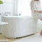 8 Pack Ultra Large Disposable Plastic Bathtub Bag Cover Liner for Salon, Household and Hotel Bath Tubs - 86 x 47 inches