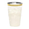 DRINKET Gold Plastic Cups 14 oz Clear Plastic Cups / Tumblers Fancy Plastic Wedding Cups With Gold Rim 50 Ct Disposable For Party Holiday and Occasions SUPER VALUE PACK