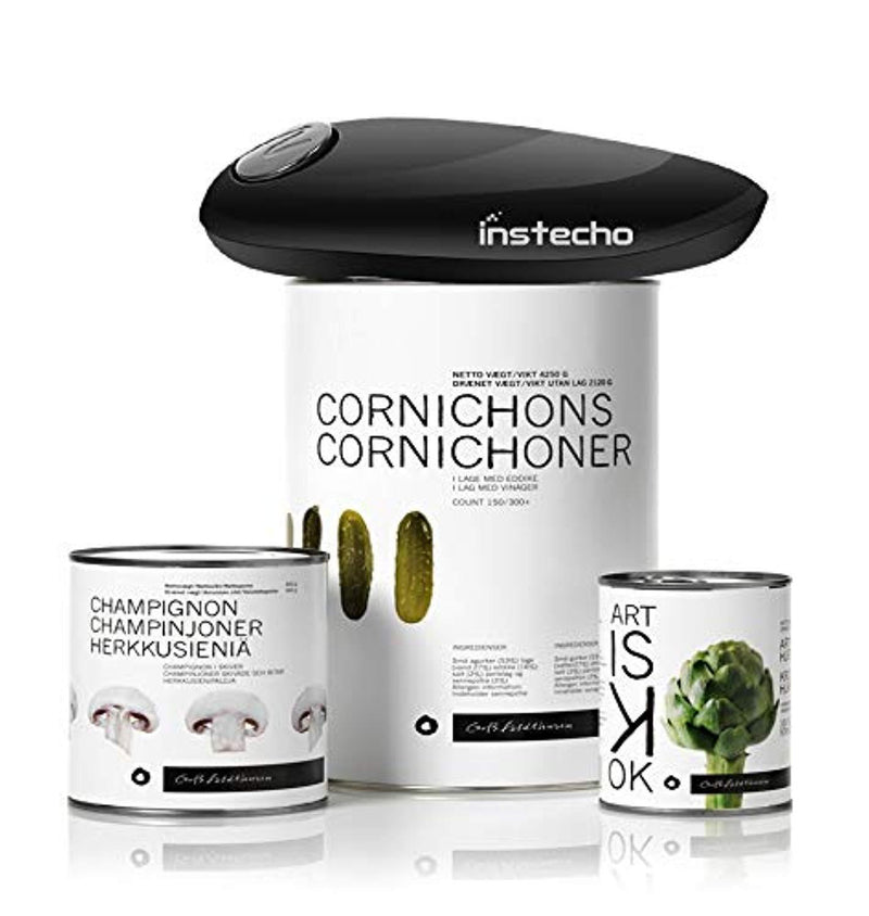 Electric Can Opener, Restaurant can opener, Smooth Edge Automatic Electric Can Opener! Chef's Best Choice by instecho