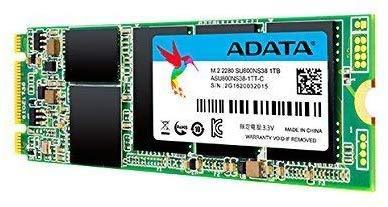 ADATA SU800 256GB M.2 2280 SATA 3D NAND Internal SSD (ASU800NS38-256GT-C)