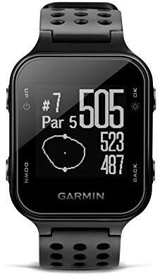 Garmin Approach S20, GPS Golf Watch with Step Tracking, Preloaded Courses, Black