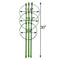 Sunnyglade Plant Support Cages 18 Inches Plant Cages with 3 Adjustable Rings, Pack of 3 (18")