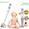 Immersion Hand Blender, Utalent 5-in-1 8-Speed Stick Blender with 500ml Food Grinder, BPA-Free, 600ml Container,Milk Frother,Egg Whisk,Puree Infant Food, Smoothies, Sauces and Soups - White