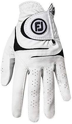 FootJoy Men's WeatherSof Golf Gloves, Pack of 2 (White)