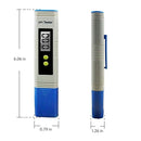 Digital PH Meter, 0.01 Resolution Pocket Size Water Quality Tester with ATC 0-14 pH Measurement Range for Household Drinking Water, Aquarium, Swimming Pools, Hydroponics