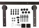 U-MAX 6 Ft Sliding Barn Door Hardware Kit -Heavy Duty Sturdy, Smoothly and Quietly -Easy to Install - Fit 36"-40" Wide Door Panel (I Shape Hanger)