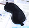 Sleeping Eye Mask for Women Men Cute Blindfold Sleep Mask Eyeshades Night Black