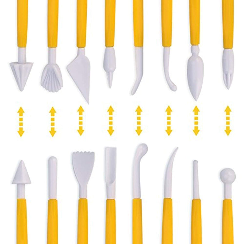 47 pcs Fondant Cutters Tools Sedhoom Catalina Fondant Molds Cake Decorating Supplies Tool Set with Rolling Pin Smoother Embosser Moulds