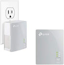 TP-Link AV600 Powerline Ethernet Adapter - Plug&Play, Power Saving, Nano Powerline Adapter(TL-PA4010 KIT)