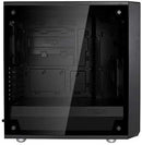 Fractal Design Meshify C - Compact Computer Case - High Performance Airflow/Cooling - 2X Fans Included - PSU Shroud - Modular Interior - Water-Cooling Ready - USB3.0 - Tempered Glass Light - Blackout