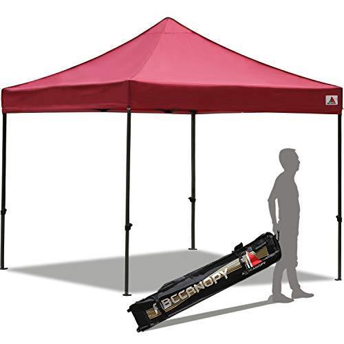 "ABCCANOPY Pop up Canopy Tent Commercial Instant Shelter with Wheeled Carry Bag, 10x10 FT Navy Blue "