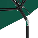 Best Choice Products 10ft Steel Market Outdoor Patio Umbrella w/Crank, Tilt Push Button