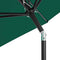 Best Choice Products 10ft Steel Market Outdoor Patio Umbrella w/Crank, Tilt Push Button