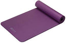 Gaiam Essentials Thick Yoga Mat Fitness & Exercise Mat with Easy-Cinch Yoga Mat Carrier Strap (72"L x 24"W x 2/5 Inch Thick)