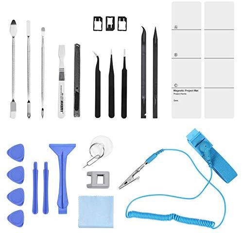 ORIA Precision Screwdriver Set, 86 in 1 Magnetic Repair Tool Kit, Screwdriver Kit with Portable Bag for Game Console, Tablet, PC, Macbook and Other Electronics, Blue