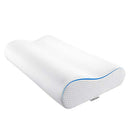 Wonwo Memory Foam Pillow, Bed Pillow for Side, Back, Stomach Sleepers Cervical Pillow for Neck Pain Orthopedic Contour Pillow with Removable Washable Cover