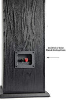 Polk T50 150 Watt Home Theater Floor Standing Tower Speaker (Single) - Premium Sound at a Great Value | Dolby and DTS Surround