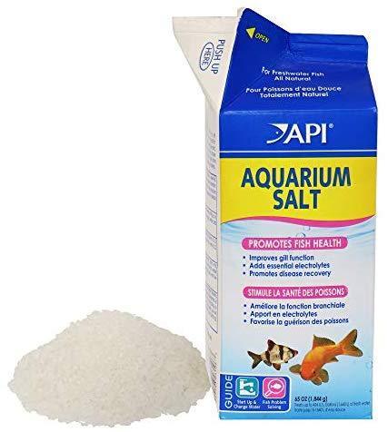 API Aquarium Salt, Promotes Fish Health and Disease Recovery in Freshwater Aquariums, Use When Changing Water, When Setting up a New Freshwater Aquarium and When Treating Fish Disease