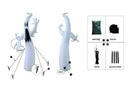 12 Ft Inflatable Portable Halloween Terrible Ghost Lanterns Indoors and Outdoors Decoration