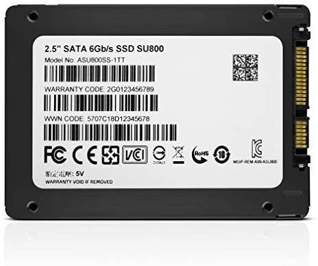 ADATA SU800 256GB M.2 2280 SATA 3D NAND Internal SSD (ASU800NS38-256GT-C)