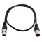 Grindhouse Speakers - LEXLR-2Black - 2 Foot Black XLR Patch Cable - 2 Foot Microphone Cable Mic Cord