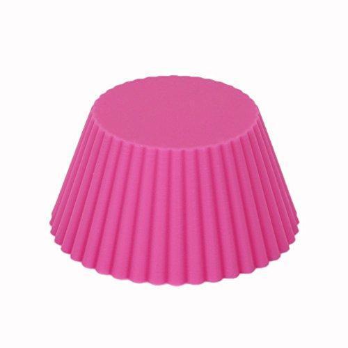 Mango Spot Silicone Baking Cups, Cupcake Liners, Truffle Cups - 12 Pack, 6 Colors