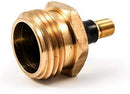 Camco Heavy Duty Brass Blow Out Plug - Helps Clear the Water Lines in Your RV During Winterization and Dewinterization (36153)