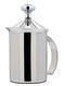 Bellemain Stainless Steel Hand Pump Milk Frother, 14 oz. capacity