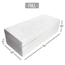 Milliard 6-Inch Memory Foam Tri-fold Mattress with Ultra Soft Removable Cover with Non-Slip Bottom - Full