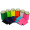 QualityPerfection 100 Black Party Drink Blank Can Coolers(12,25,50,100,200 Bulk Pack) Blank Beer,Soda Coolies Sleeves | Soft,Insulated Coolers | 30 Colors | Perfect For DIY Projects,Holidays,Events