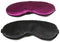 Sleeping Eye Mask for Women Men Cute Blindfold Sleep Mask Eyeshades Night Black