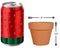 My Urban Crafts 16 Pcs Small Mini Clay Pots 2.5” x 3” Terra Cotta Pots Terracotta Cactus Flower Pots Ceramic Pottery Planters Succulent Nursery Pots for Indoor/ Outdoor Plants, Crafts, Wedding Favors