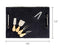 Slate Cheese Board - 7 pc Serving Tray Set 16"x12" Large - Stainless Steel Handles - Soapstone Chalk - 4 Cheese Knives - Foam Protective Feet by Proper Goods