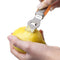 Gelindo Lemon Squeezer with Lemon Zester Grater - Heavy Duty - Easy to Use - Large Bowl, Silver