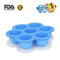 Silicone Egg Bites Molds for Instant Pot Accessories Fit for Instant Pot 5/6/8 qt and Pressure Cooker FDA Approved Baby Food Storage Container Tray with Lid