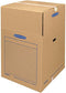 Bankers Box SmoothMove Wardrobe Moving Boxes, Tall, 24 x 24 x 40 Inches, 1 Pack (7711002)