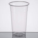 Premium Quality 24 Oz Clear Plastic Cups By Kozypak – Strong, Durable Cups 100-Pcs Set With Lids – Ideal For Coffee, Alcohol, Soda, Water & Other – Suitable For Home & Professional Use