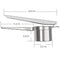 Potato Ricer, Warmhoming Stainless Steel Potato Masher for Fruit and Vegetables