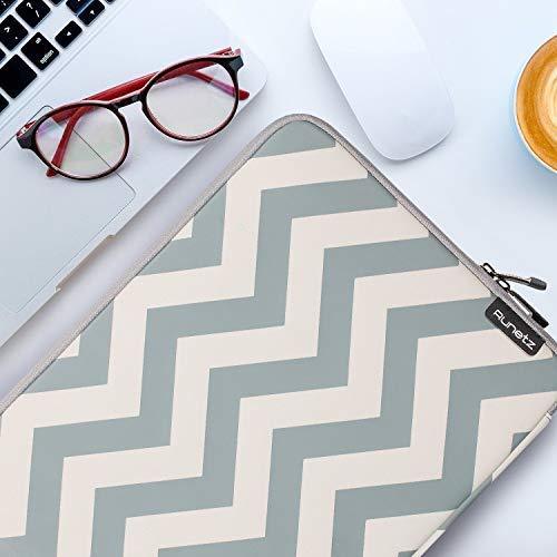 Runetz - MacBook Pro 13 inch Sleeve Neoprene Laptop Sleeve 13.3 inch MacBook Air 13 inch Sleeve Notebook Computer Bag Protective Case Cover with Accessory Pocket with Zipper - Teal