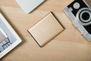 500GB External Hard Drive Portable - Maxone 2.5'' Ultra Slim HDD Storage USB 3.0 for PC, Mac, Laptop, PS4, Xbox one - Gold