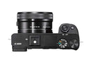 Sony Alpha a6000 Mirrorless Digitial Camera 24.3MP SLR Camera with 3.0-Inch LCD (Black) w/16-50mm Power Zoom Lens