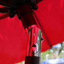 Sunnyglade 9ft Patio Umbrella Replacement Canopy Market Umbrella Top Outdoor Umbrella Canopy with 8 Ribs (Red)