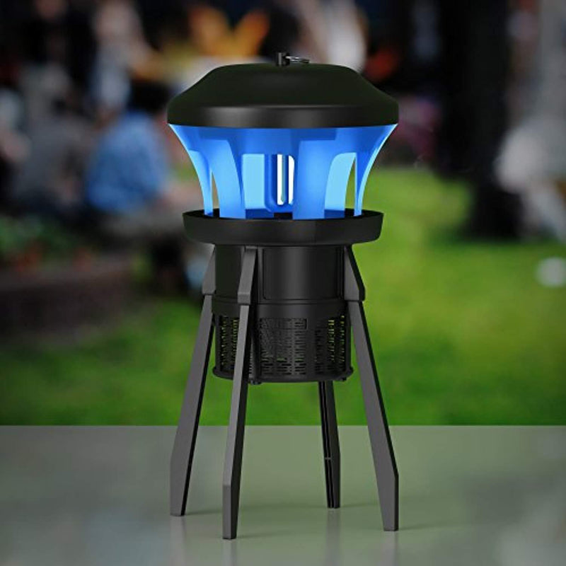 Hoont Indoor Outdoor 3-Way Mosquito and Fly Trap Killer with Stand - Bright UV Light, Fan & Attractant / Get Rid of All Mosquitoes, Wasps, Etc. – Perfect for Gardens, Yards, Patio, etc. [UPGRADED]